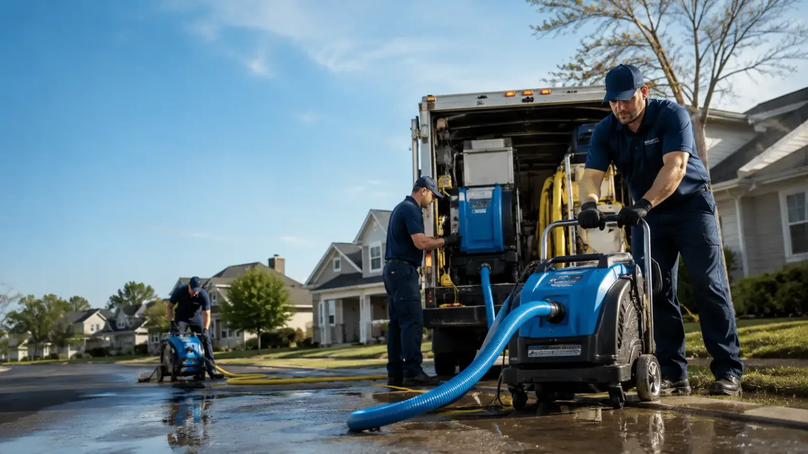 Flood Damage Cleanup in Noble, LA